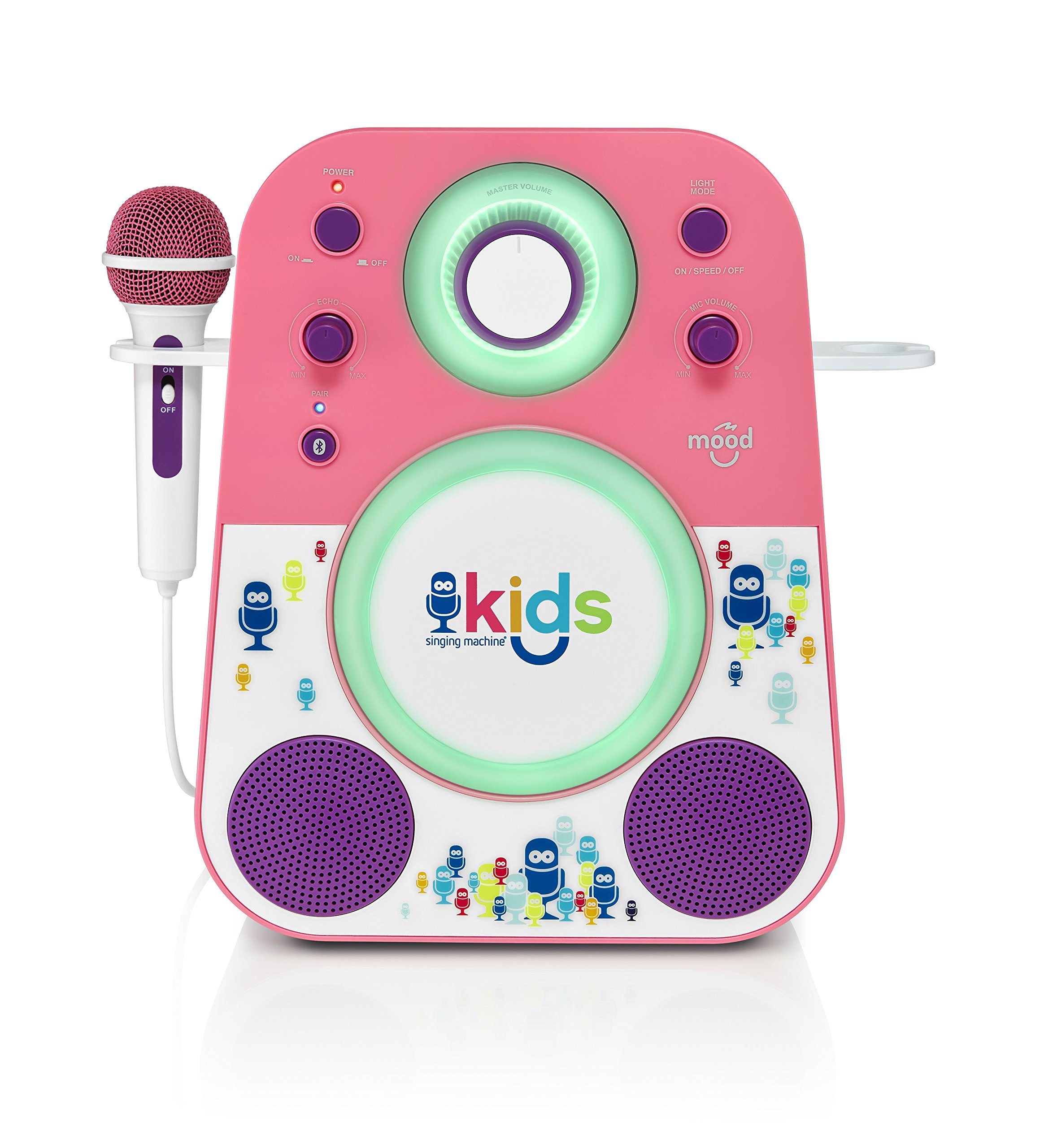 Amazon.com: Singing Machine Kids SMK250PP Mood LED Glowing